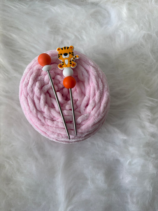 Mini Amigurumi Sticks Tiger