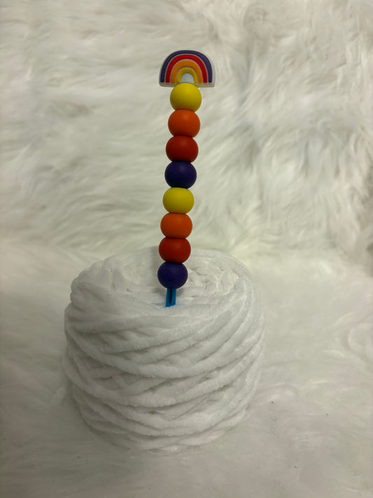 Ergoomische Häkelnadel 5,0mm Regenbogen