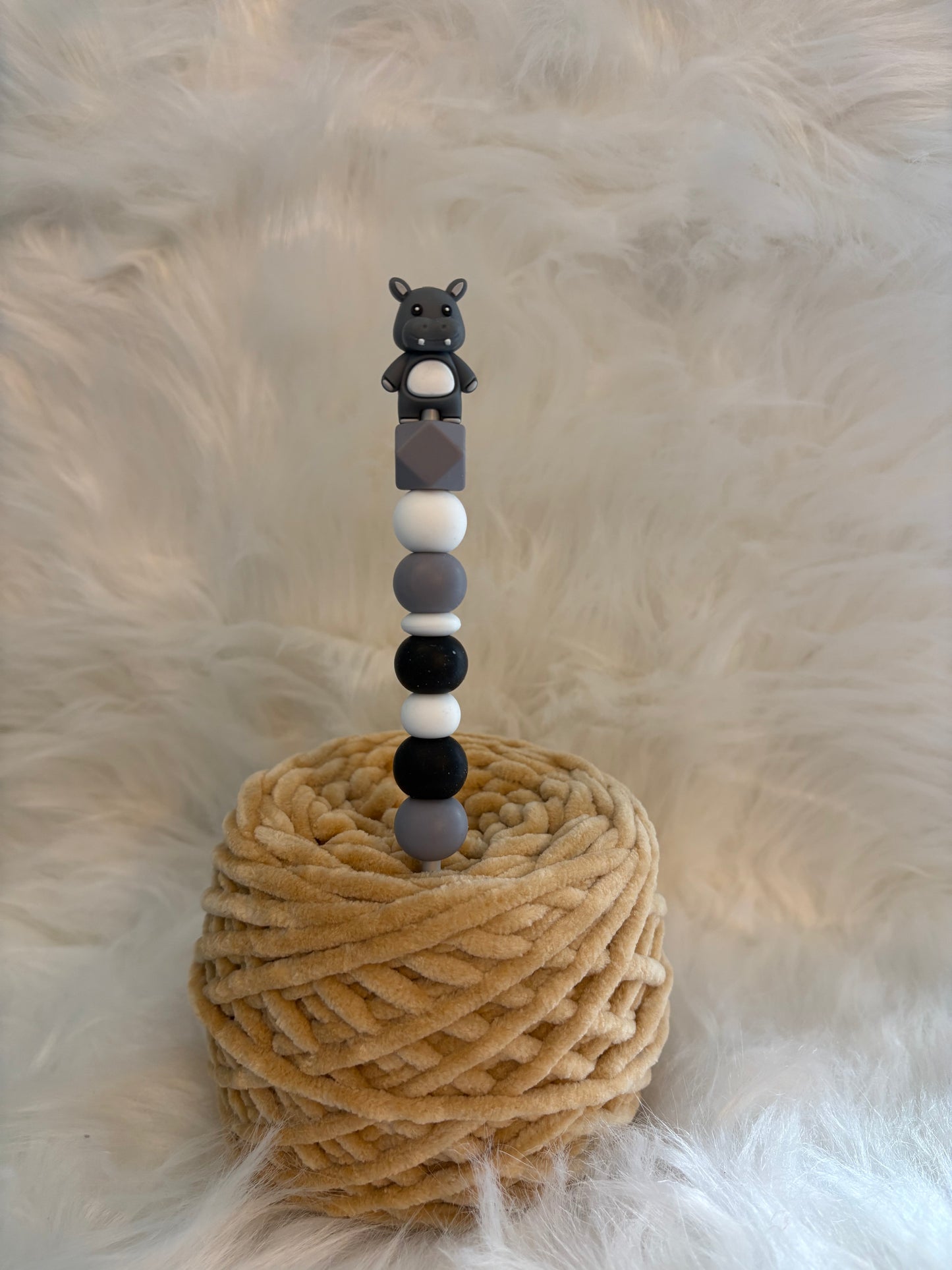 Ergonomische Häkelnadel Hippo 4,0mm