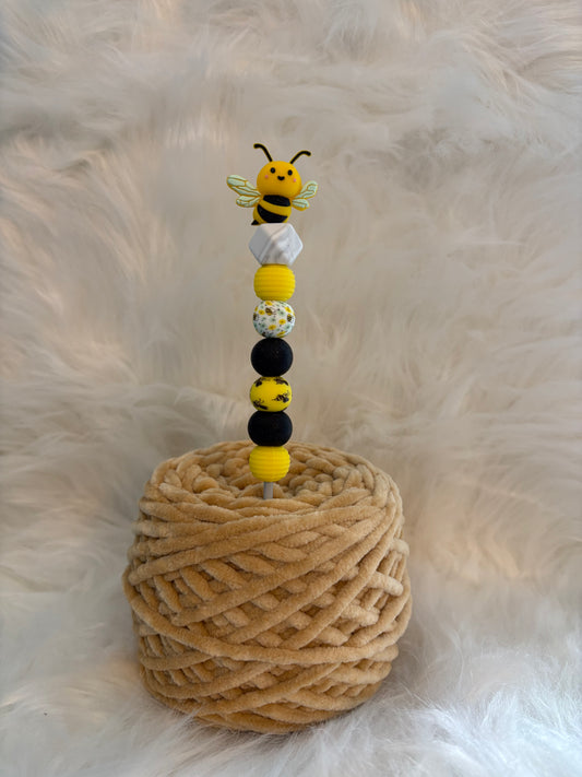 Ergonomische Häkelnadel 3,5mm Biene