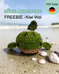 Häkelanleitung FREEBIE - Kiwi Wal