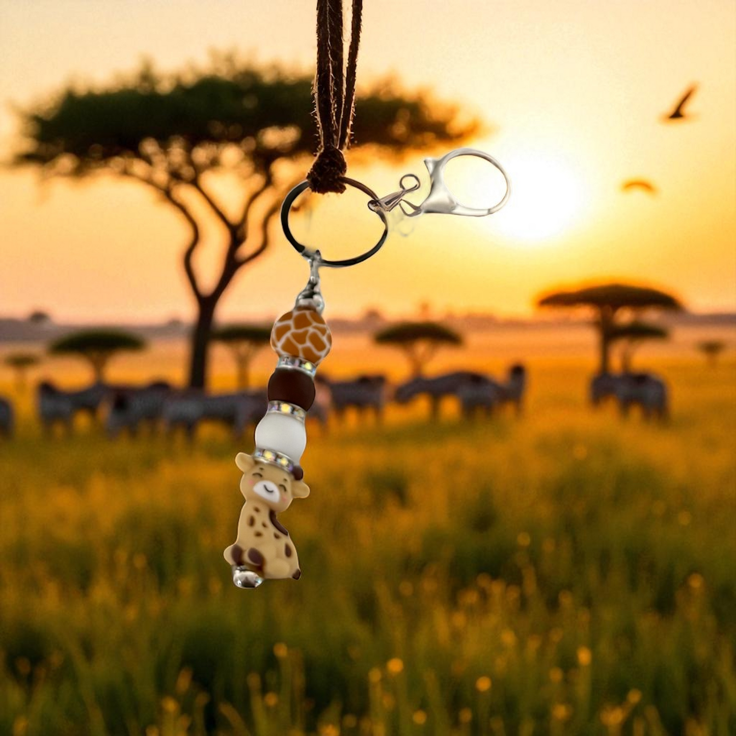 Schlüsselanhänger Giraffe