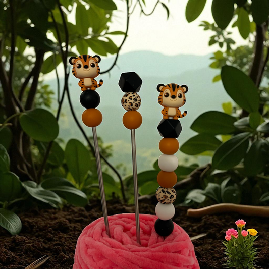 Amigurumi Sticks + Häkelnadel Bundle - Tiger
