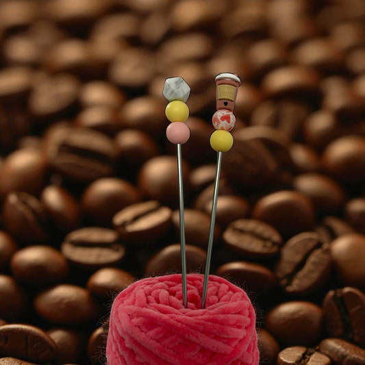 Amigurumi Sticks - But first coffee
