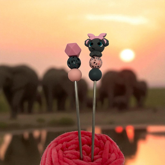 Amigurumi Sticks Elefant Schleife