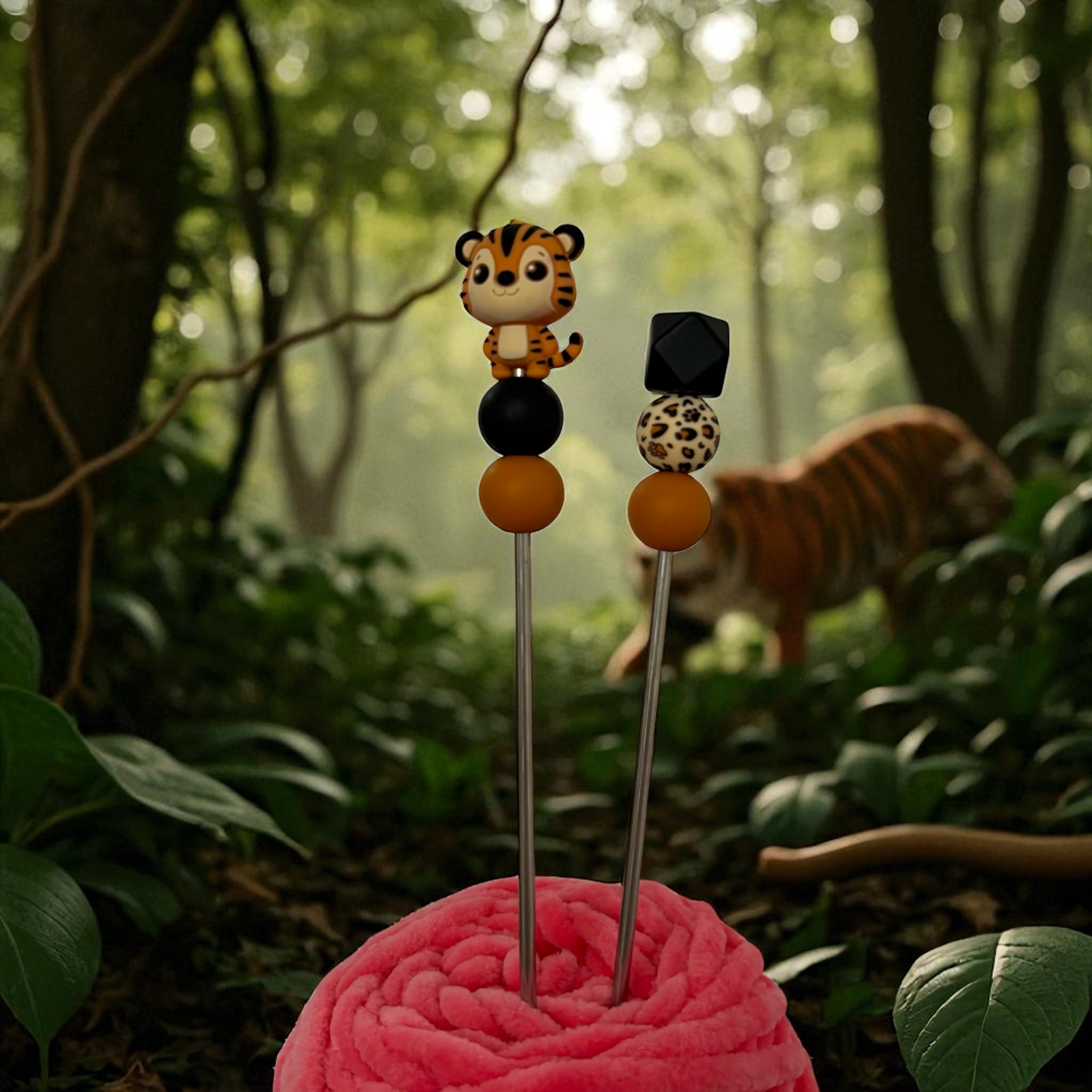 Amigurumi Sticks Tiger
