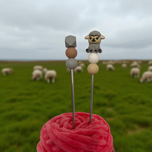 Amigurumi Sticks Schaf